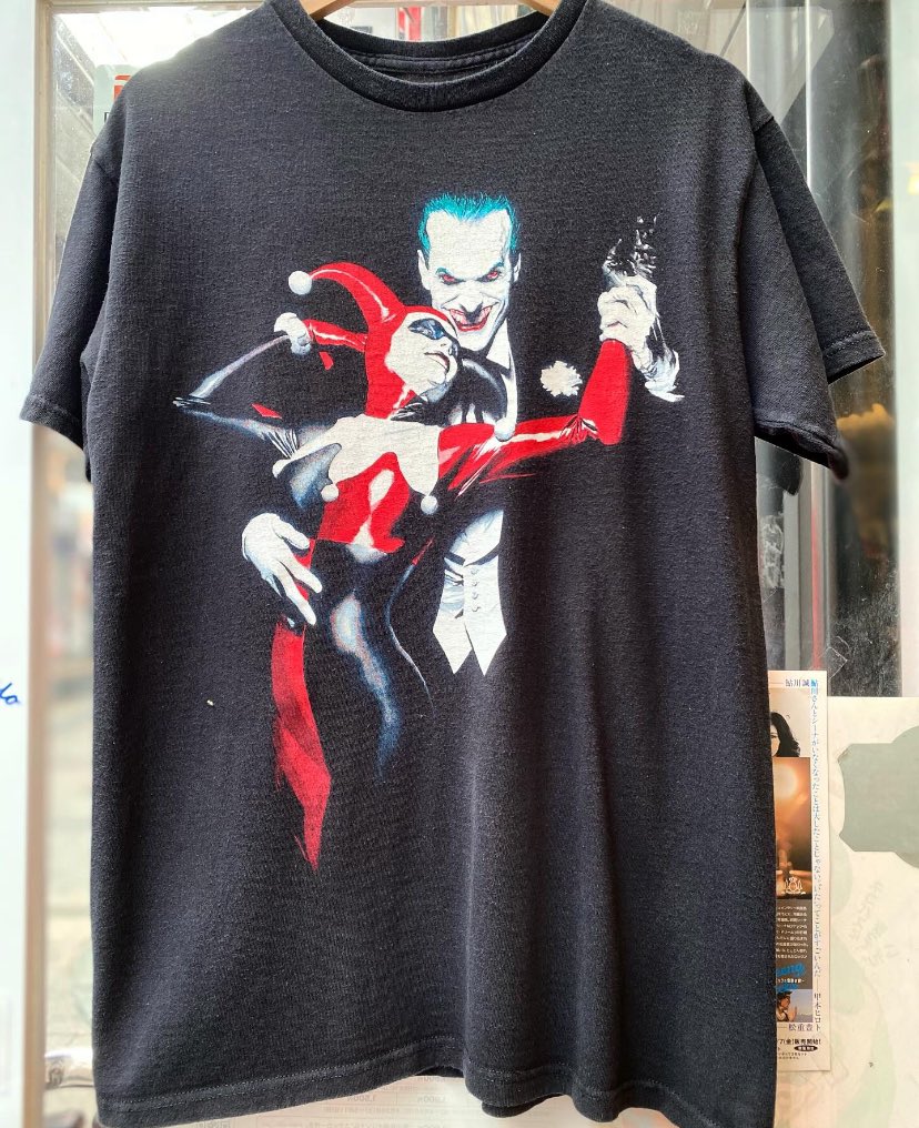 used_selltulo's tweet photo. ♠︎JOKER &amp; HARLEY QUINN♠︎
size M https://t.co/9huO4zcHcD
