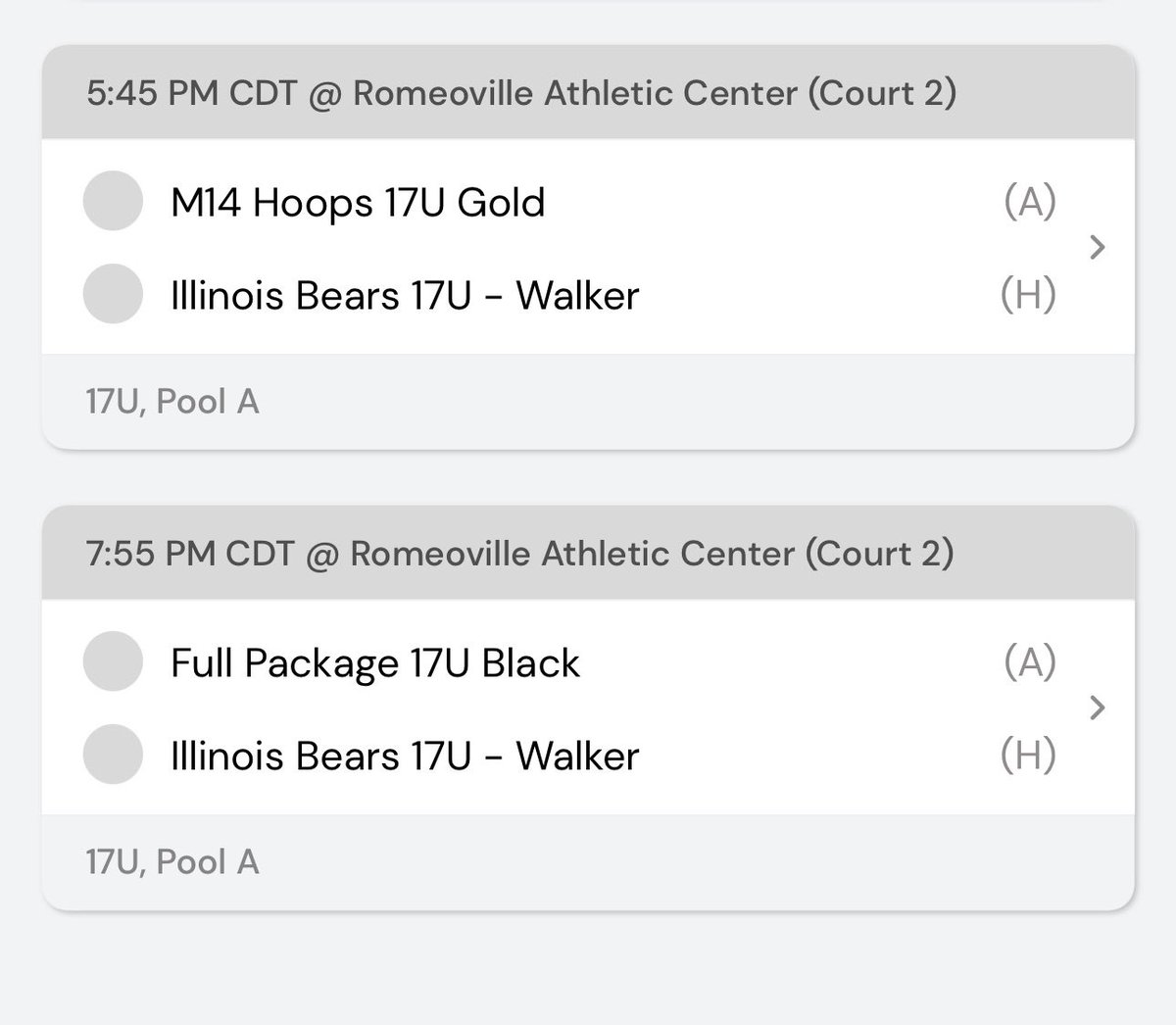 Colin Doss (@coachdoss20) on Twitter photo Good luck to our guy 6β7 G/W <a href="/MaddoxMitchell7/">Maddox Mitchell</a> this weekend at the Chi-Town Tip Off for the Illinois Bearsπ₯
Maddox Mitchell
6β7 - Guard/Wing
Class of 2026
(24-25 Stats - 14.4 PPG, 4 RPG, 33% 3PT) Good luck to our guy 6β7 G/W <a href="/MaddoxMitchell7/">Maddox Mitchell</a> this weekend at the Chi-Town Tip Off for the Illinois Bearsπ₯
Maddox Mitchell
6β7 - Guard/Wing
Class of 2026
(24-25 Stats - 14.4 PPG, 4 RPG, 33% 3PT)