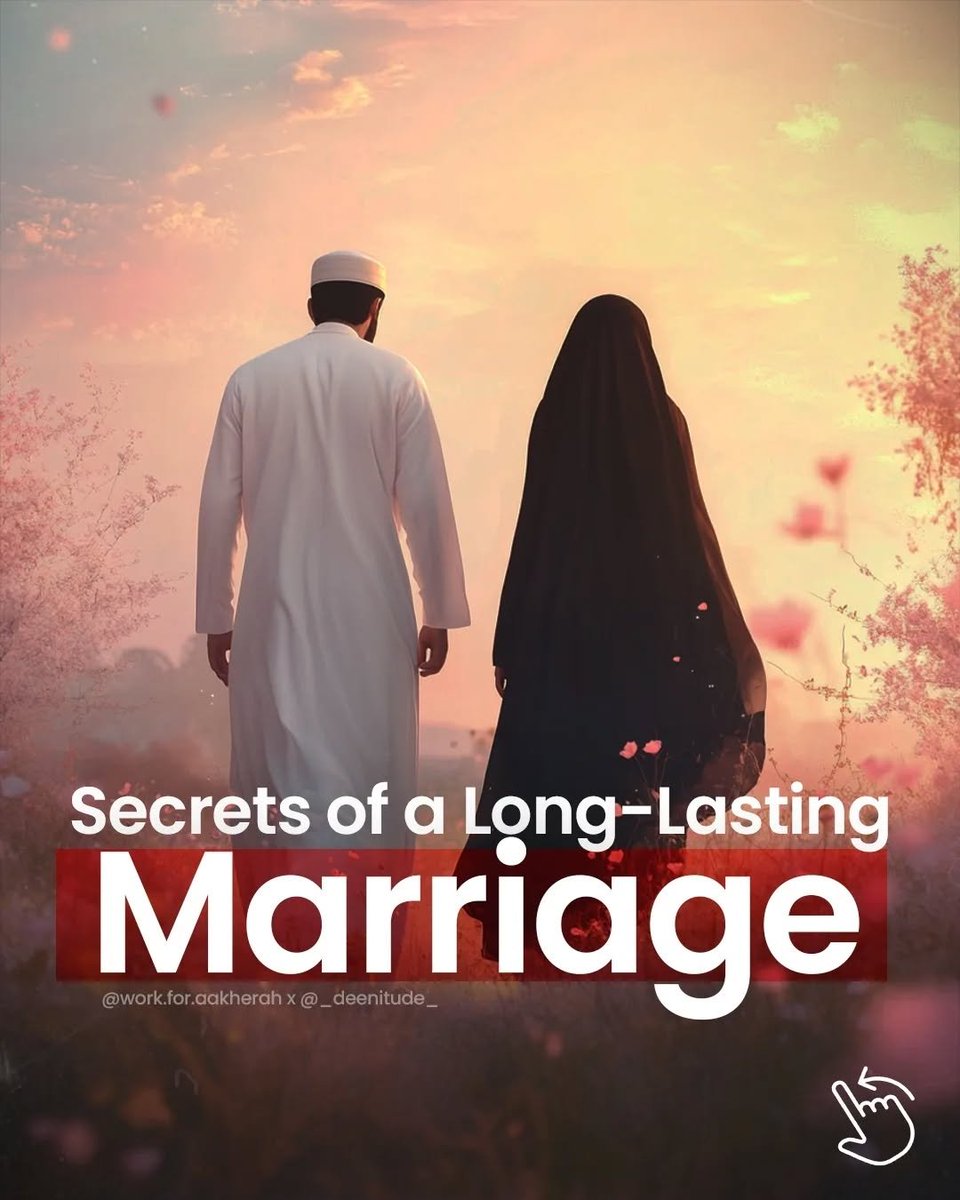 azgumel's tweet image. ▫️Secrets Of A Long-Lasting Marriage.❤️🥰✨

▫️Thread.