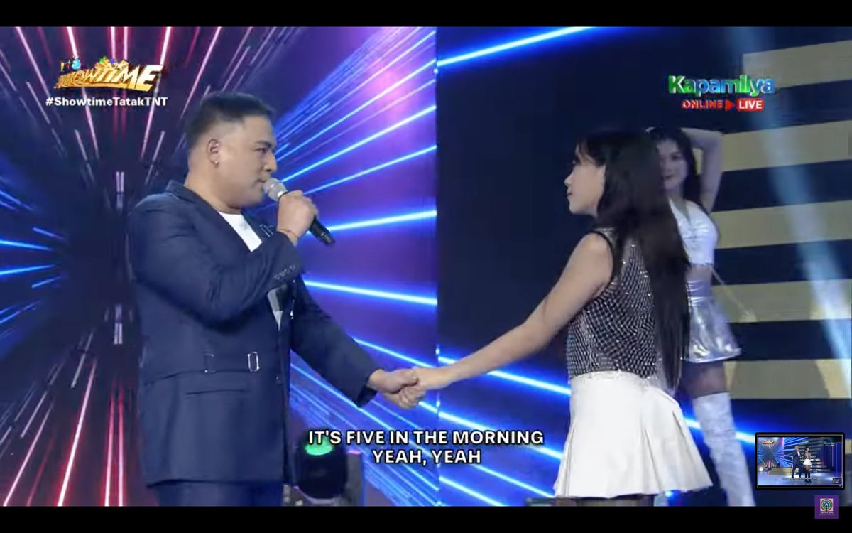 maddcreativesph's tweet photo. Walang katulad talaga mag perform si Hurado Jed! 
@jedmadela
#ShowtimeTatakTNT https://t.co/0zPq1BGtbA
