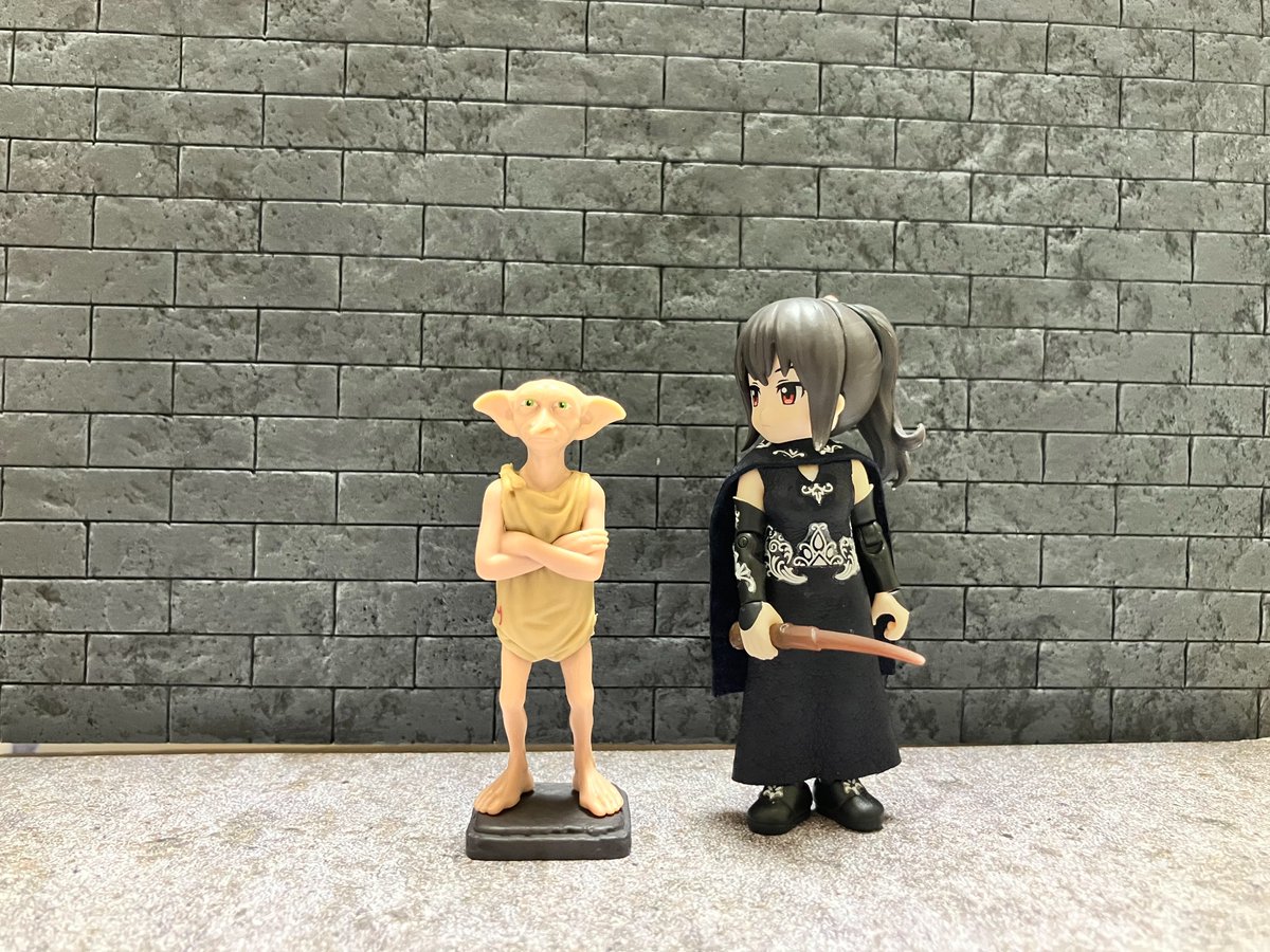 ハリー・ポッター ドビーいっぱいコレクション」、約8cmと書いてあった 