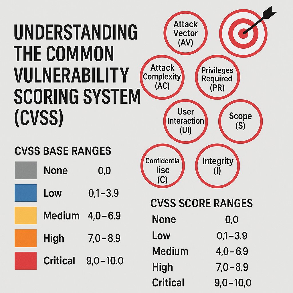 progresschidera's tweet photo. 🔐 Understanding CVSS (Common Vulnerability Scoring System)

CVSS helps cybersecurity pros prioritize vulnerabilities based on severity. https://t.co/IxMEYPxtGd