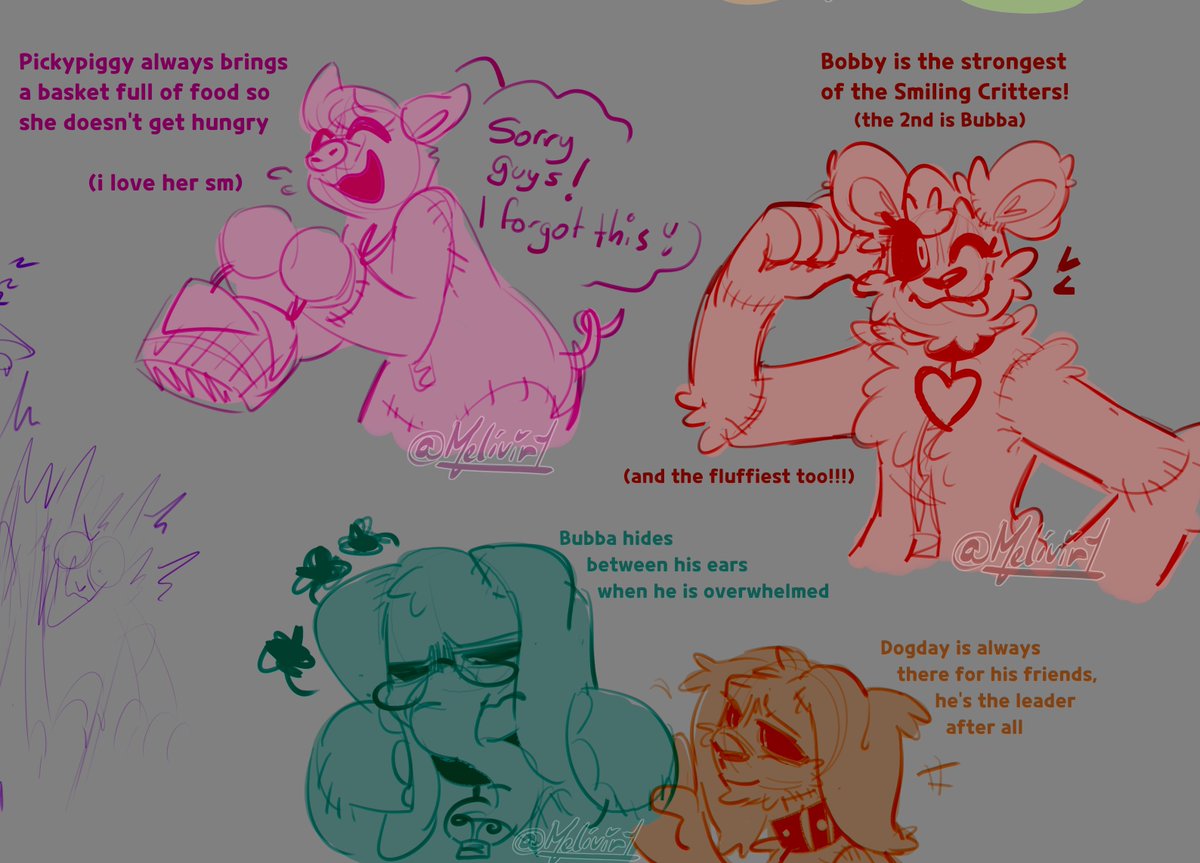 Melivir_ 🐺 (@melivir1) on Twitter photo Some AU/headcanons thingies 🥀
#PoppyPlaytime #SmilingCritters #SmilingsCrittersAU #AU #Doodles #fanart Some AU/headcanons thingies 🥀
#PoppyPlaytime #SmilingCritters #SmilingsCrittersAU #AU #Doodles #fanart