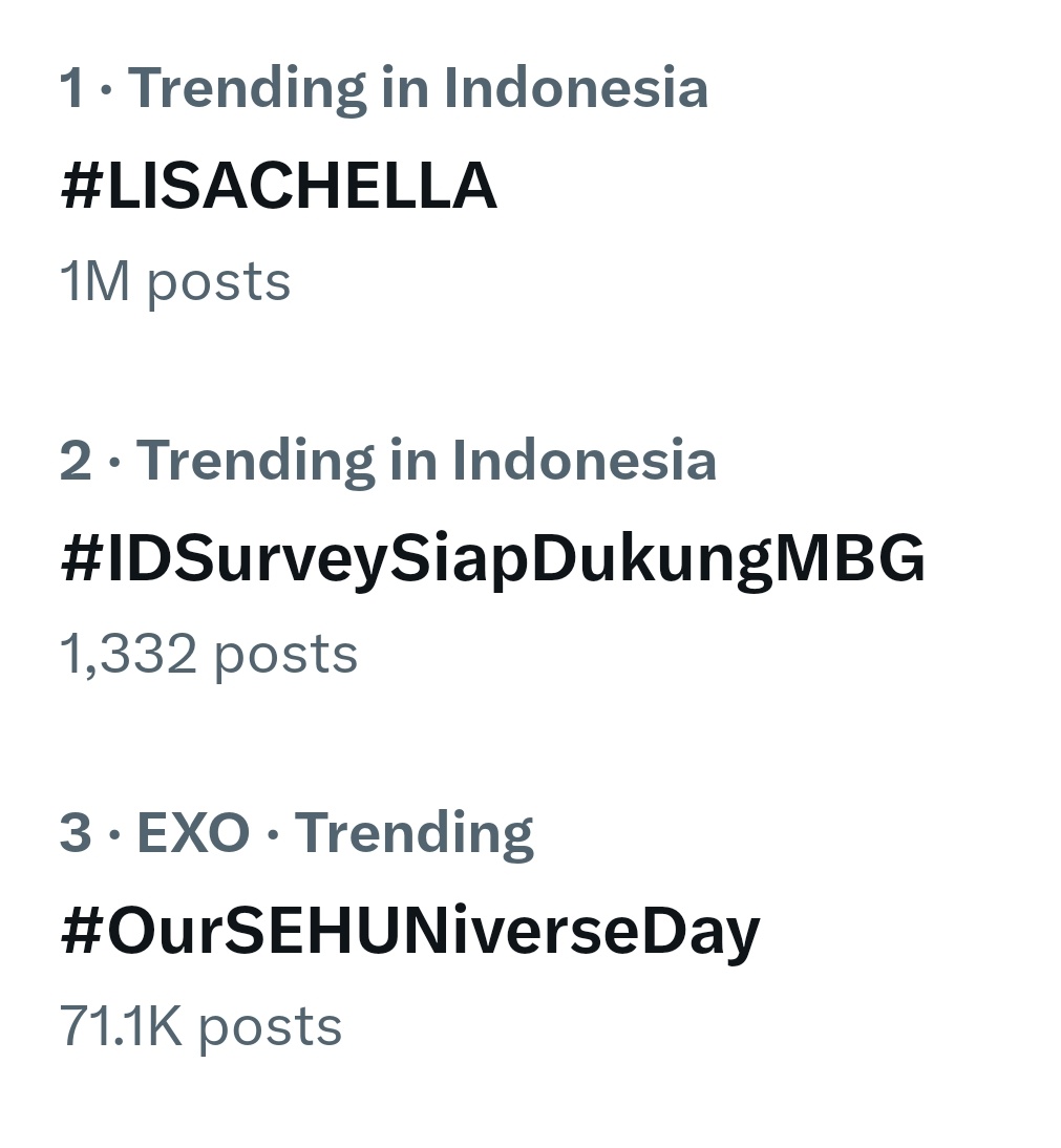 CREW_LISANESIA's tweet photo. Admin is too excited we even posted the wrong SS 🤣😭. Here's the real 1M SS yoooo sowreeee

Ya Allah min ampe salah posting SS 1M saking happy 

THAICONIC LISA COACHELLA
#LISACHELLA 
#Coachella2025
 https://t.co/1cCcvBFdos https://t.co/sScAVGz2Xd