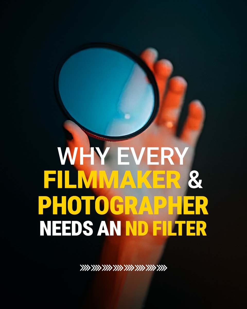 SunrisingCine's tweet image. Ever seen perfectly exposed skies, smooth background blur, and balanced light — even in bright sun? That’s the ND Filter effect 🎥

#RiseToShow #NDFilter #FilmmakingBasics #SunrisingCinevisionAcademy #CinematographyTools #VisualStorytelling #CameraGearTips