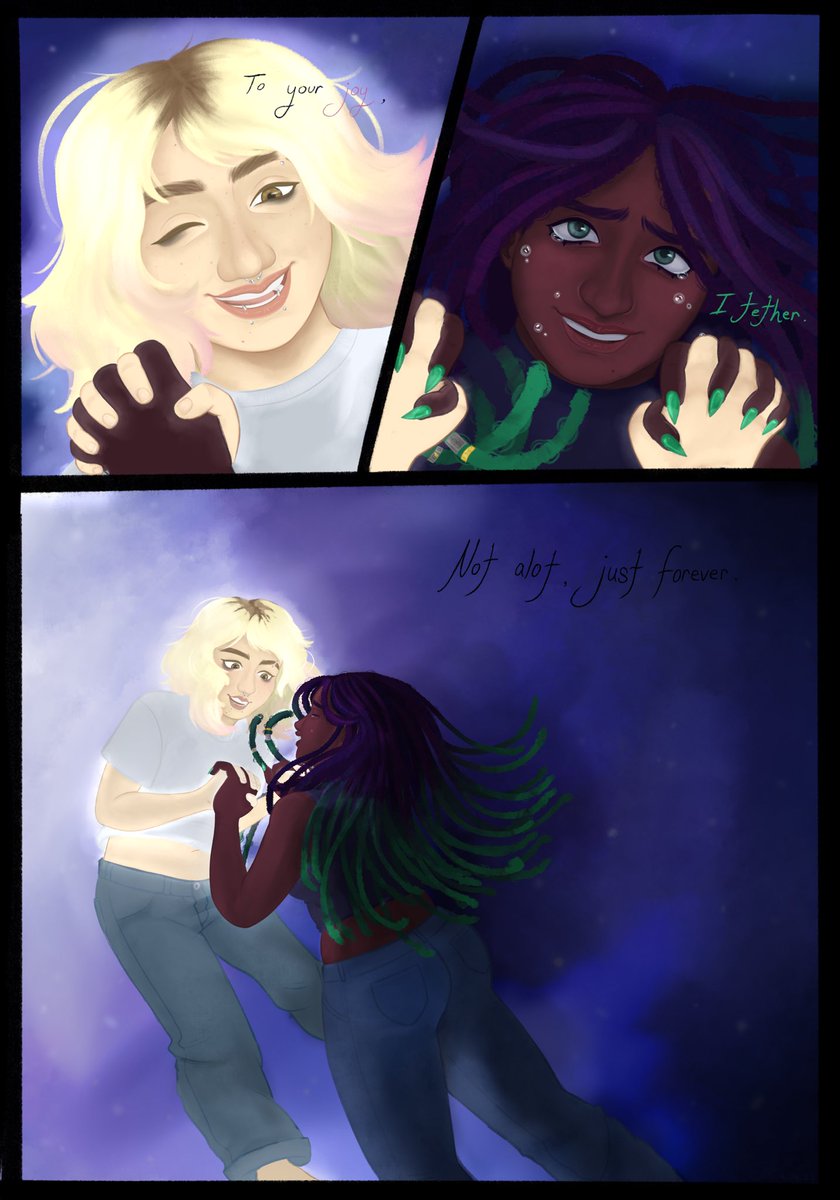 Uhhh pearlina humans, again I love them.. they’re in space, I spent like 27 hours on this