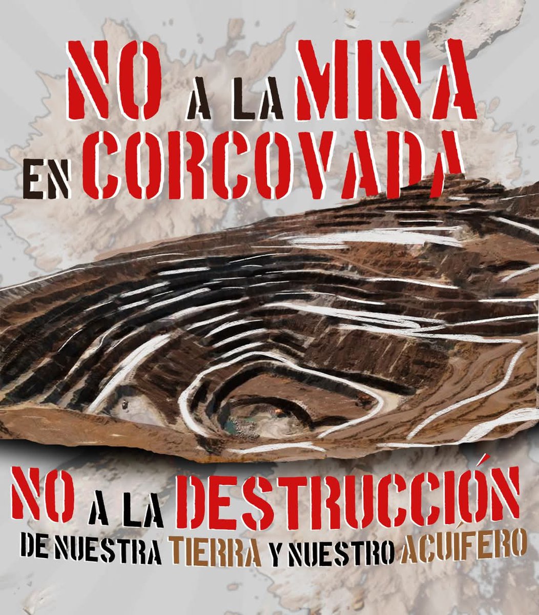👎NO A LA MINERA EN EL EJIDO CORCOVADA DE VILLA HIDALGO SLP ☢️ Sabemos lo que va a pasar si no apoyamos la lucha contra el proyecto depredador en Corcovada ☠️

¿Estas de acuerdo con otro Cerro de San Pedro?

Es la hora de movilizarse 👊

<a href="/julioastillero/">Julio Astillero</a>
<a href="/lopezobrador_/">Andrés Manuel</a>