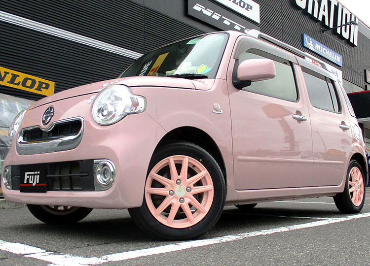 fuji_tire's tweet photo. マイカードレスアップフォトからピックアップ
ダイハツ/ミラ ココア
ホイール:KYOHO/カワイイ デコル カヌレ
カラー:コライユピンク
サイズ:FR:4.5J-14
#ミラココア
#KYOHO
#ドレスアップフォト
詳細を見る
https://t.co/9WqqWTUj0p https://t.co/H59FcNiX5s
