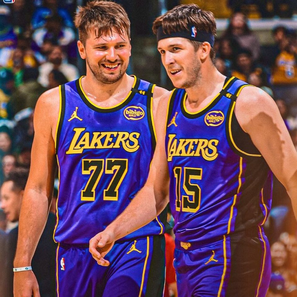 Over the past 30 days Luka Doncic is the highest rated player in the NBA and Austin Reaves is the fifth highest player in the NBA 

(Via <a href="/realapp/"></a>)