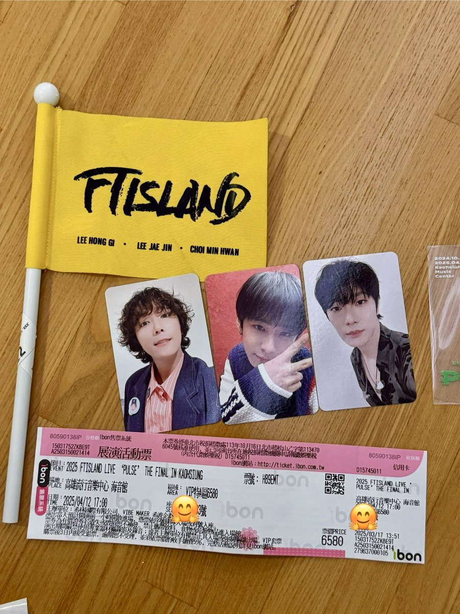 jsm_j's tweet photo. FTISLAND LIVE ‘PULSE’ THE FINAL IN KAOHSIUNG

2025.04.12(Sat) 
Kaohsiung Music Center

#FTISLAND #PULSE #THE_FINAL https://t.co/DXGf6qqzHj