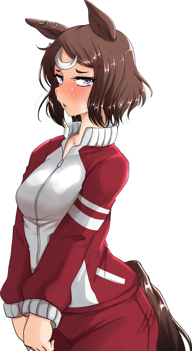 「そーゆーとこですよ、トレーナーさん」みたいな感じの湿度高めのツルちゃん(清書) 