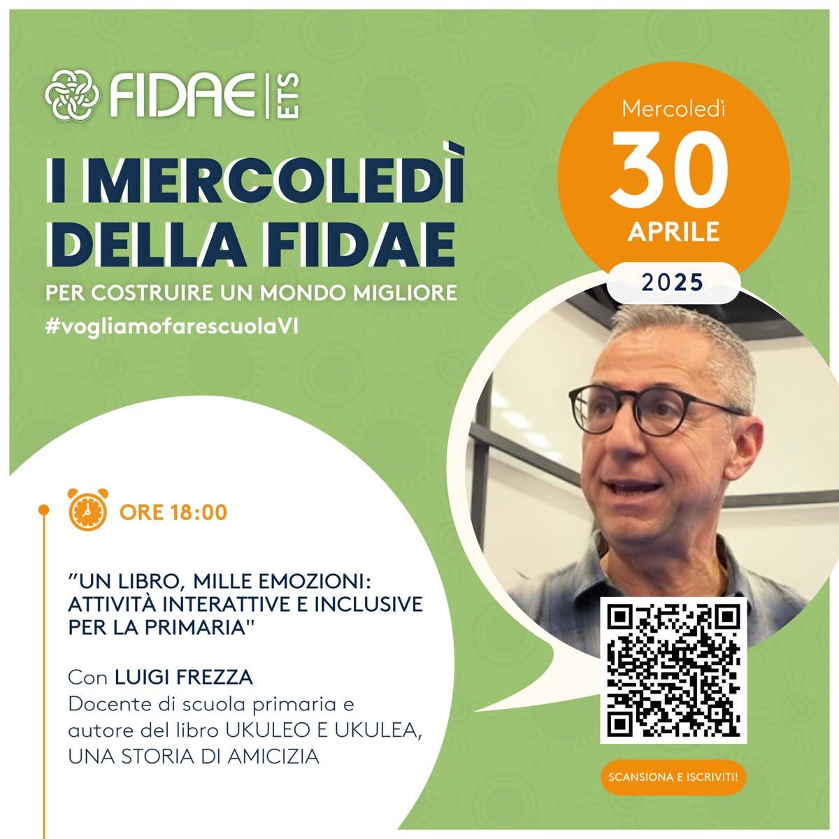 🎉 Webinar gratuito per docenti!
 📚 “Un Libro, Mille Emozioni!”
Scopri nuove attività inclusive, creative e digitali
 💡 Con <a href="/LuigiFrezza/">Luigi frezza</a>
 ✨ Conosci Book Creator: funzionale, interattivo e perfetto per la primaria!
 📅 30 aprile – ore 18:00
<a href="/dhotler/">David Hotler 🌈 ❤️</a> <a href="/BookCreatorApp/">Book Creator from Kami</a> <a href="/RaiScuola/">Rai Scuola</a>