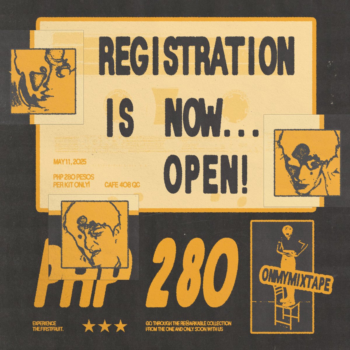 explore the reⓂ️arkable collection mark lee x rem has shared, immense yourself in the heartfelt experience of his firstfruit the first born mixtape! 🍐

🎤 may 11, 2025
🎧 CAFE 408 QC
🎹 2PM - 6PM

𝗠𝗔𝗥𝗞 𝗬𝗢𝗨𝗥 𝗦𝗟𝗢𝗧 𝗡𝗢𝗪 🗯️ 
💻 forms.gle/NKQ1vExjR1yLte…