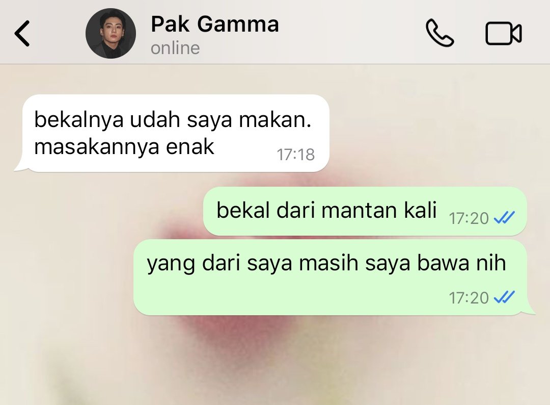 “bekal dari mantan”
——

jungkook some tweets au.