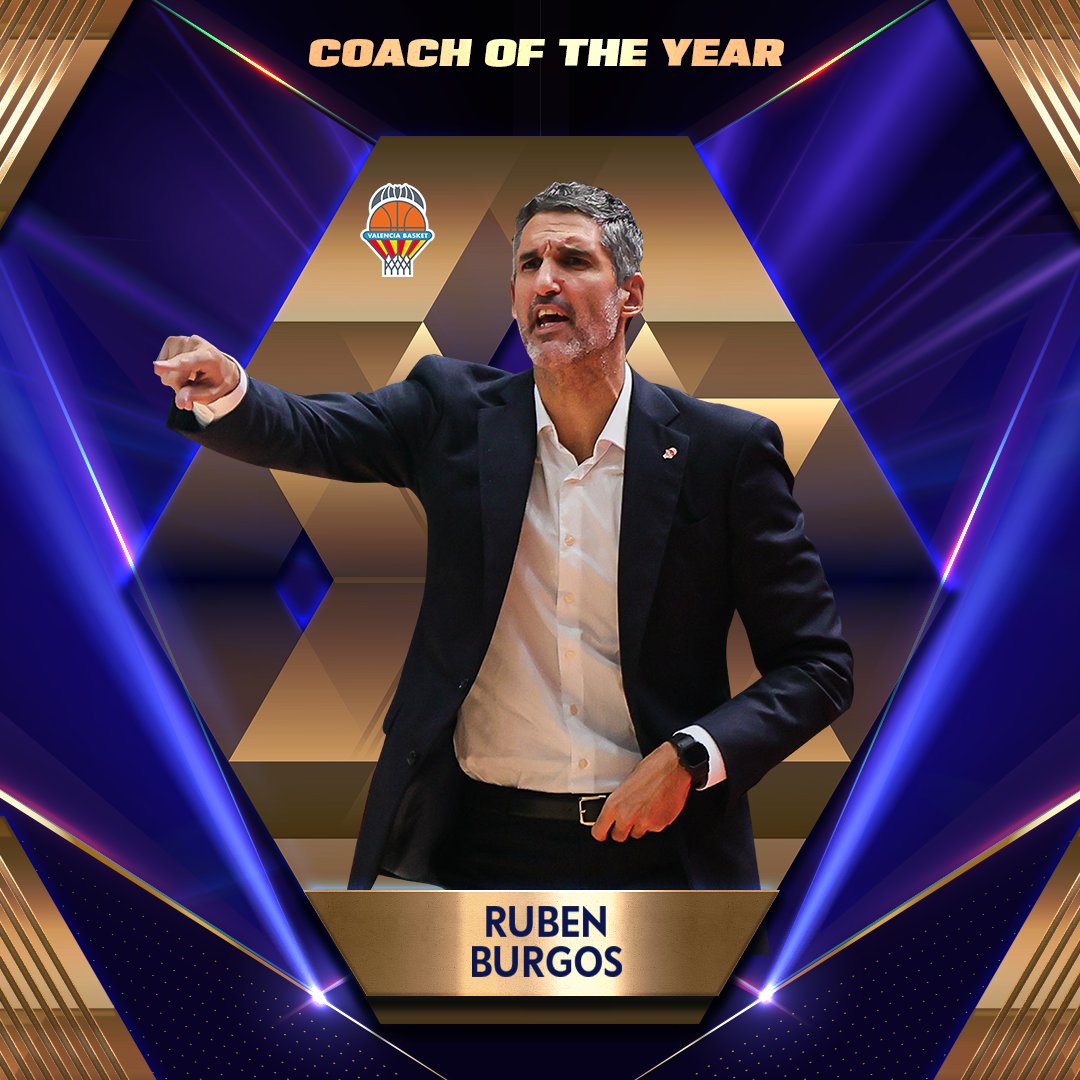 EuroLeague Women (@euroleaguewomen) on Twitter photo The mastermind behind <a href="/valenciabasket/">Valencia Basket Club</a>'s historic campaign🧡
Congrats to coach Ruben Burgos on being named #EuroLeagueWomen Coach of the Year! 🧠 The mastermind behind <a href="/valenciabasket/">Valencia Basket Club</a>'s historic campaign🧡
Congrats to coach Ruben Burgos on being named #EuroLeagueWomen Coach of the Year! 🧠