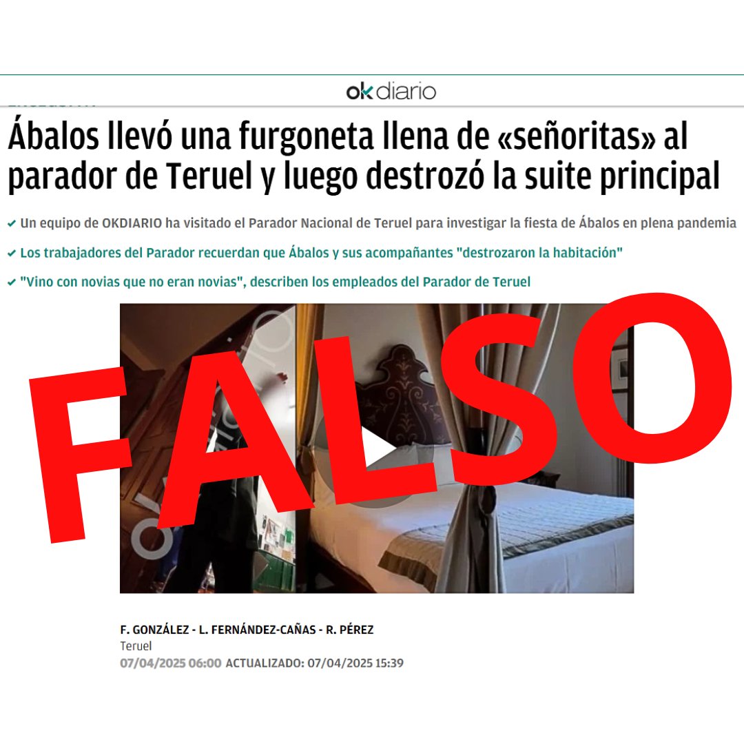 Lo que en un principio parecía una broma de mal gusto, vista la insistencia en convertir en verdad esta MENTIRA formulada de forma tan impune y vista la actitud y su utilización por el Partido Popular, he encargado iniciar acciones judiciales.

Ya está bien de intoxicación con