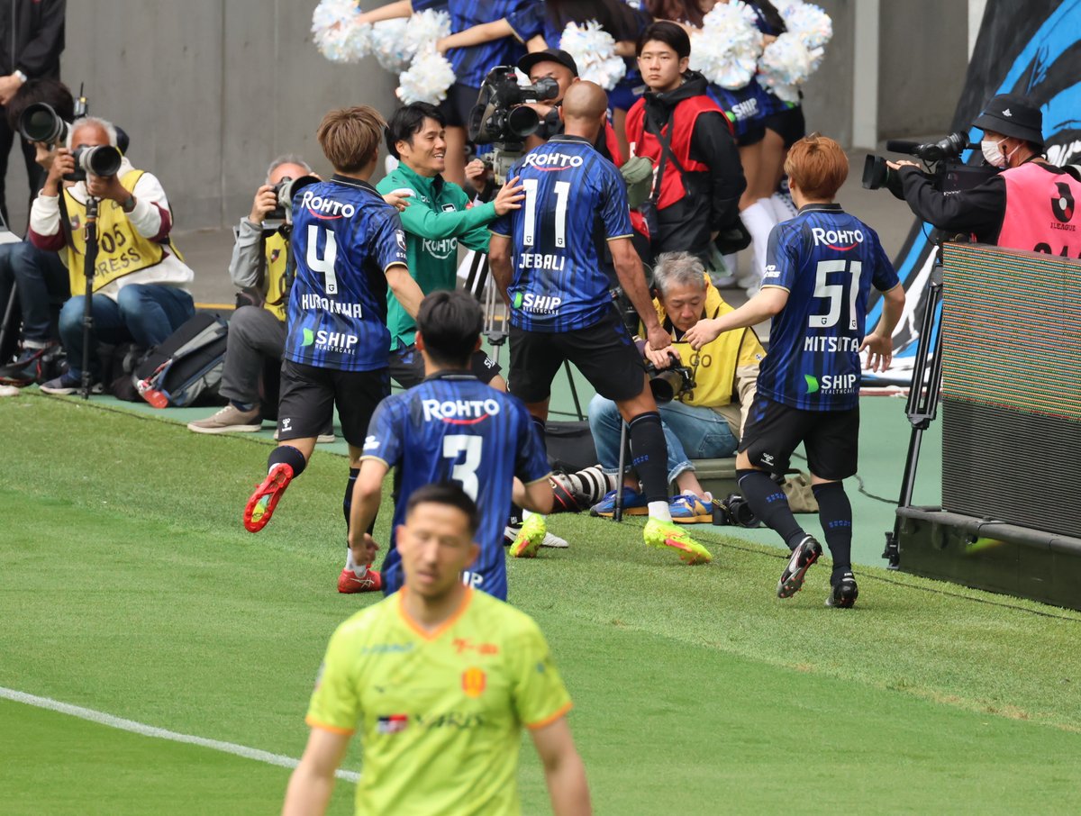Bonheur_A_bambu's tweet photo. ゴール後のジェバリ その1
#ガンバ大阪
#GAMBAOSKA
#パナソニックスタジアム吹田
#イッサムジェバリ https://t.co/IqnVa8uBy1