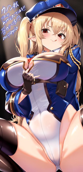 Skebで描いていただいた犯人確保❤うちの子👮‍♀️ 