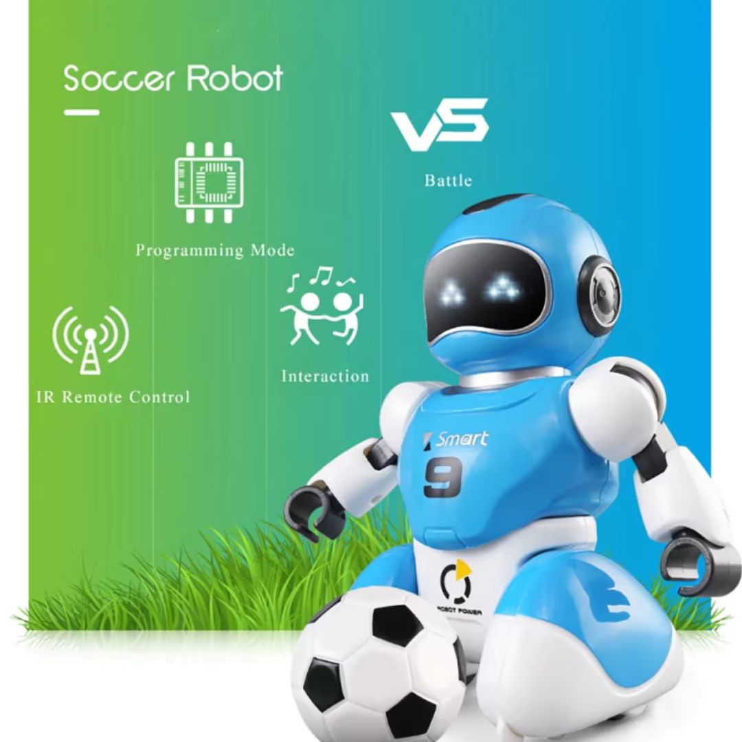 cockerill59963's tweet image. Fun meets learning with this Soccer Robot Match Game! 🧠🎮 2 robots, 2 goals, and non-stop action. Great for developing coordination in kids! 🚀⚽ Shop here: chinarobots.com/product/1set-2… #EducationalToys #RobotFun #GadgetGift