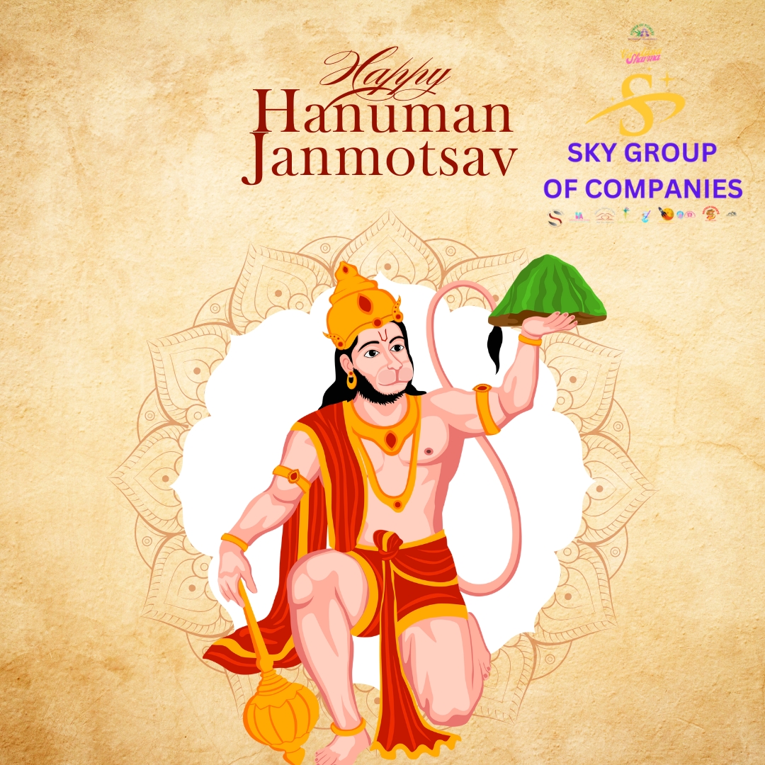 VanJayDigital's tweet photo. 🌺✨ Wishing you all a powerful and divine Hanuman Janmotsav! ✨🌺
Sky Group of Companies &amp; Sekhem Healing Centre come together to celebrate the birth of the mighty Lord Hanuman ��� the symbol of strength, devotion, and unwavering faith. https://t.co/0YEcO4oHd2