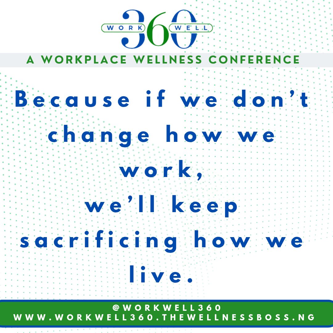 workwell360's tweet photo. Then be among the first to register EARLY for our workplace wellness conference coming in November.
Link is in our bio
Or click here https://t.co/2K41ZfFJbJ 
#workplacewellnessconference #conferenceinlagos #Wellness #companyculture https://t.co/S8LlSSJ3dh