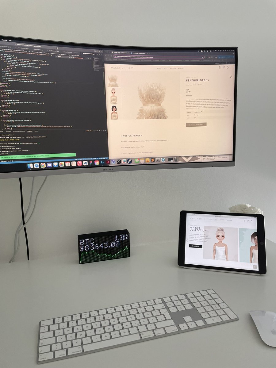 Gm gm &amp; happy Saturday ☀️
While most are easing into the weekend, I’m still polishing the final touches on our Trait Marketplace which is launching soon!

We’re working with dynamic NFTs that you can style and personalize ✨
Through our Trait Marketplace, you’ll be able to