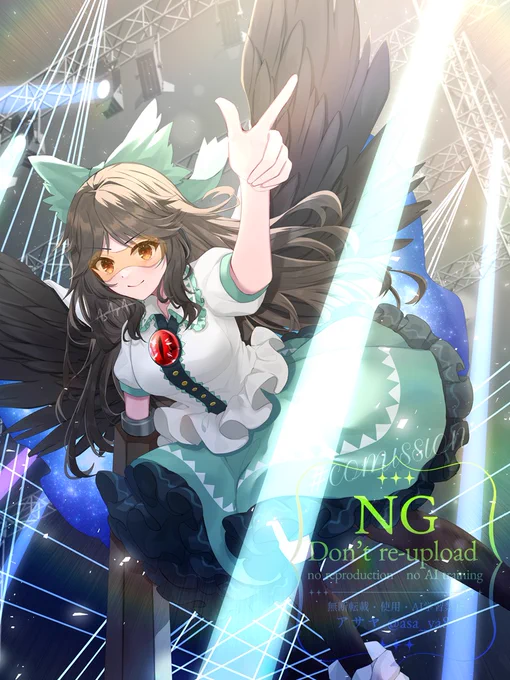東方DJイベント「FAR EAST RAMPAGE」のフライヤーイラストを制作させていただきました!豪華な面々による最高なイベントとなっております!詳しくは引用元を是非チェックしてみてくださいね#FER2025 