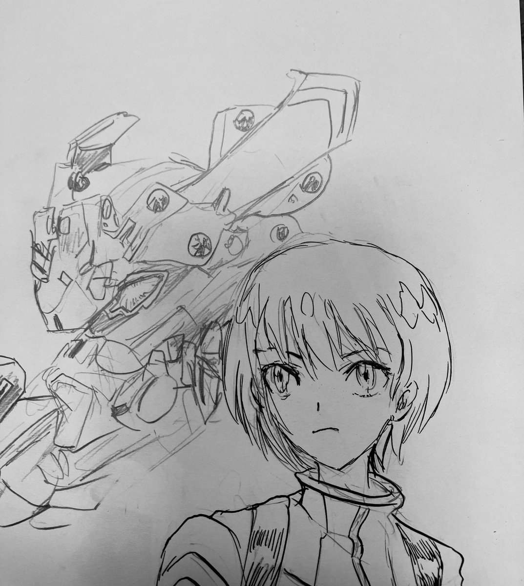 あと2時間ぐらいでBS11のジークアクス第一回を視聴😊
直後に感想をポストするので、いまから合わせる絵を仕込みます!
でも作品と雰囲気マッチするか自信がないんですが……。 