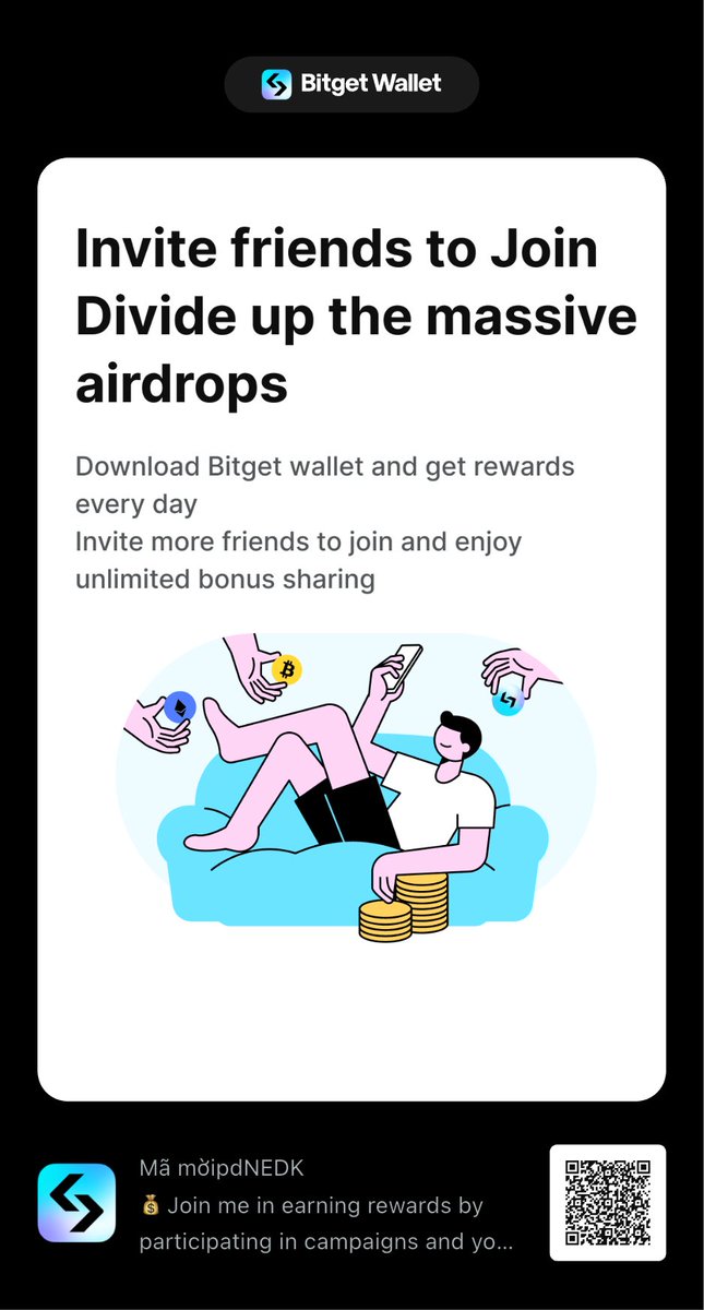 hienluongvan2's tweet photo. 💰Join me in earning rewards by participating in campaigns and you can also receive huge airdrop rewards!
📌Download and create a wallet now by filling in my invitation code pdNEDK .
https://t.co/ynlyNlzTIg https://t.co/37R7ROEyDJ