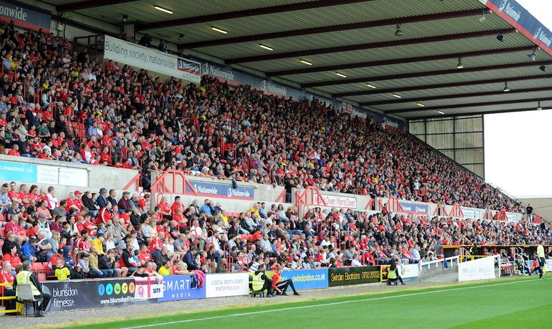 04innominate's tweet image. This is how the DRS looked between 2021-2023 when #STFC, despite rarely rising above mid-table in L2, averaged crowds of 9,500+.

If fans ever re-engage with Morfuni’s regime, where will the 1,000 missing DRS supporters go?

The Town End and Arkells’ aren’t exactly alluring.