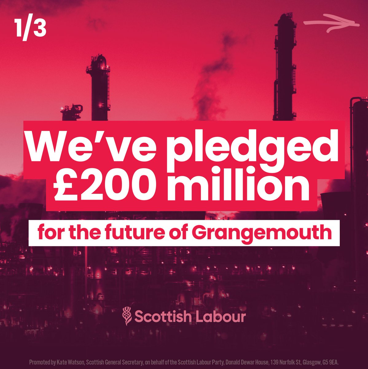 ScottishLabour's tweet image. Labour is acting to safeguard jobs and protect our industrial future.