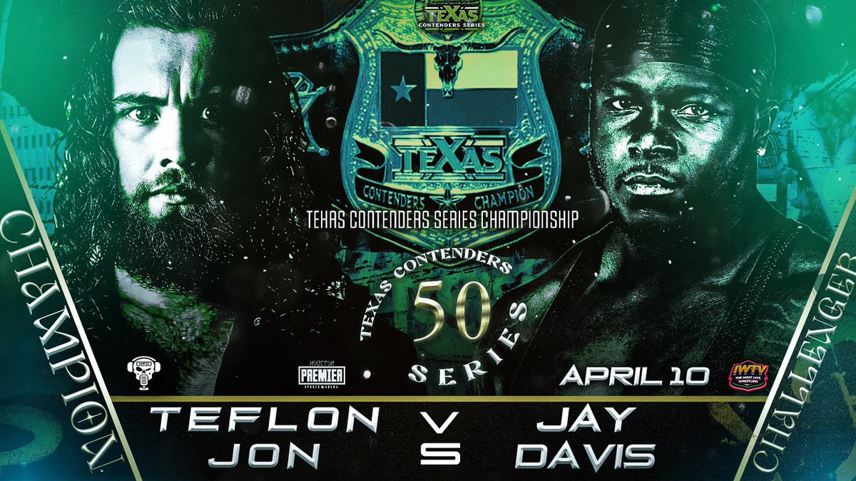 indiewrestling's tweet photo. Now On Demand
@texascontenders #tcs50
@MrTeflonJon v @RottweilerJay
@JakCalloway v @The_Carter_Blaq
@IzzyJames_PW v @WindDragonDN
@TooStrongIsaac v @thecutletXavi
@Chosen_LVJ v @Jackpot_jrock
+ @KennyKalypso @jusxnic_ @RoninReyesPro & more!
https://t.co/j6XgruCuKl https://t.co/tMp3hz9tay