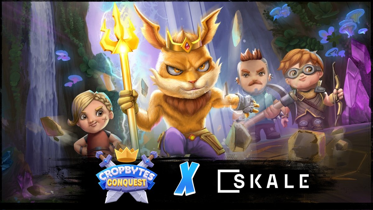 CropBytes 🚜 ⚔️ (@cropbytes) on Twitter photo 🚀 Conquest is LIVE on SKALE! 🌟
Celebrate the launch with FREE Superhero battles for a limited time! Earn Essence Crystals, the key to growing your base in Nova Islands. 🏝️
cropbytes.com/conquest
🎁 Join our exclusive giveaway hosted by <a href="/BeamGamers/">Beam Gamers</a> and stand a chance to win a 🚀 Conquest is LIVE on SKALE! 🌟
Celebrate the launch with FREE Superhero battles for a limited time! Earn Essence Crystals, the key to growing your base in Nova Islands. 🏝️
cropbytes.com/conquest
🎁 Join our exclusive giveaway hosted by <a href="/BeamGamers/">Beam Gamers</a> and stand a chance to win a