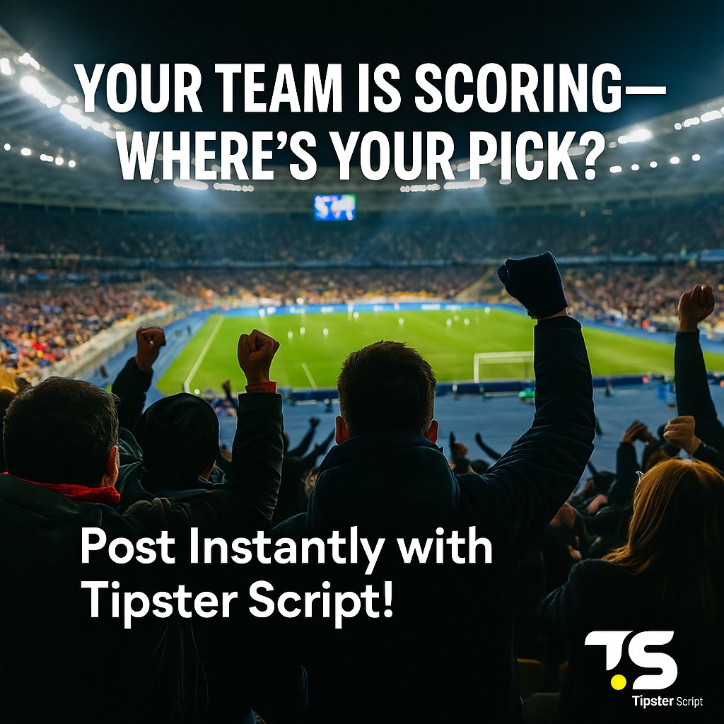 modulout's tweet photo. ⚽ Your team's is scoring goals - Where is your pick?

Post winning picks instantly and never miss out on profit again!

#OwnTheGame #TipsterScript #LiveBetting https://t.co/HekWiaz9gN