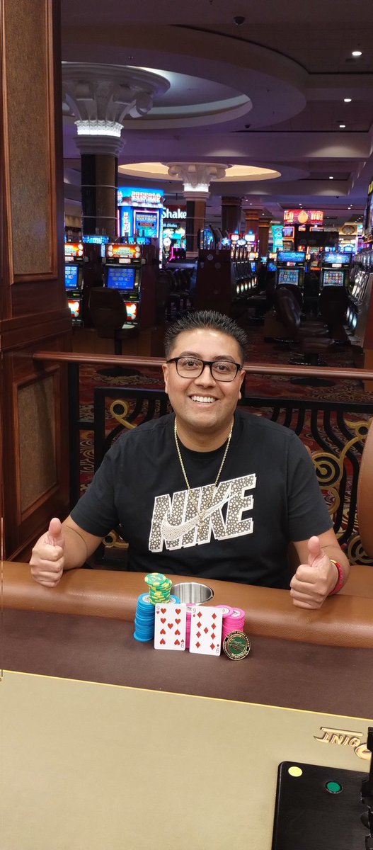 SPPokr's tweet photo. And then there was only one! Andrew conquered the field of 93 entries in the 6pmy $150 NLH Bounty Tournament. Become the hunted or the hunter in our next upcoming bounty tournament.
@southpointlv #fridaynightfun #tournamwnt #ALLlN https://t.co/JVEK0zFPKS