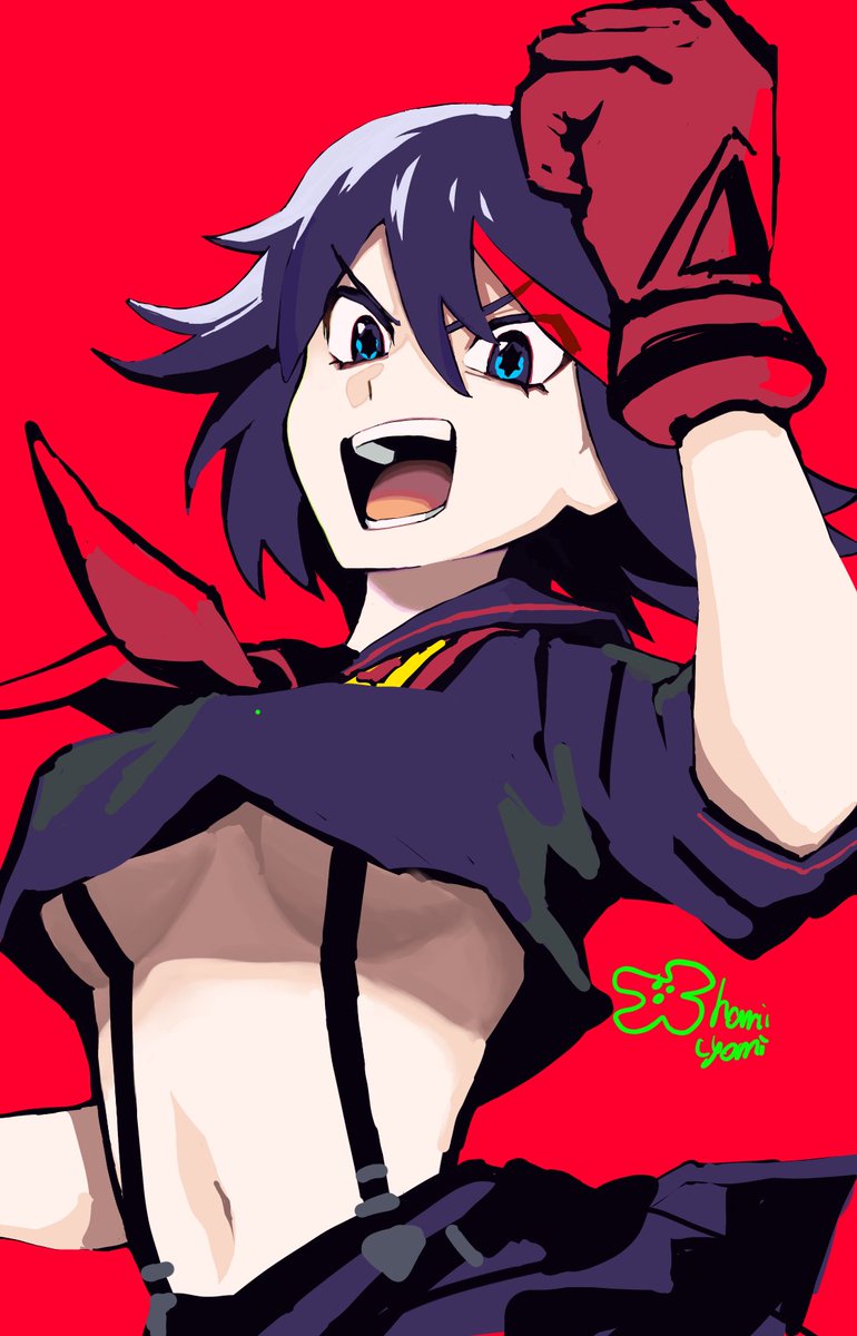 2時間ドロー
#キルラキル　#killlakill #イラスト
