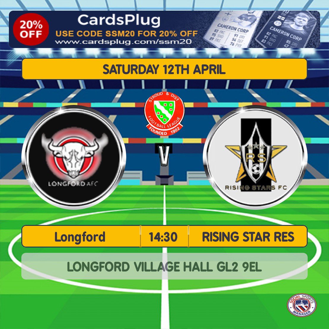 Good luck to the team in the last league game of the season. Let’s get those 3pts and finish on a high ready for the playoffs. 🟢⚪️🔴⚪️⚽️⚽️⚽️