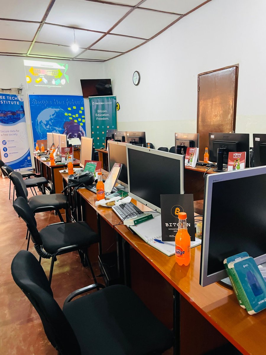 Free Tech Institute (@freeti_bdi) on Twitter photo Our lab is glowing in <a href="/TrezorAcademy/">Trezor Academy</a> colors and ready to cook up something big! Bitcoin, education, freedom — let’s make it happen! #TrezorAcademyBurundi #BitDev Our lab is glowing in <a href="/TrezorAcademy/">Trezor Academy</a> colors and ready to cook up something big! Bitcoin, education, freedom — let’s make it happen! #TrezorAcademyBurundi #BitDev