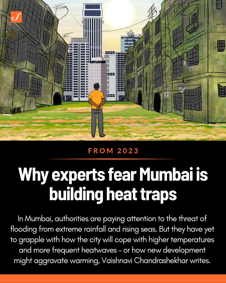 scroll_in's tweet image. From 2023 | In India, according to one estimate, urbanisation will create a demand for 25 million more affordable homes by 2030. Given the pressures on land, many of the new buildings will likely be dense high-rises.

scroll.in/article/105694…

#Mumbairedevelopment
