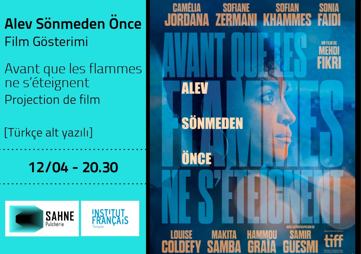Bu akşam Sahne Pulchérie’de! Etkinlik ücretsizdir, rezervasyon gerekmemektedir. | Ce soir à Sahne Pulchérie ! Entrée libre, sans besoin de réservation.