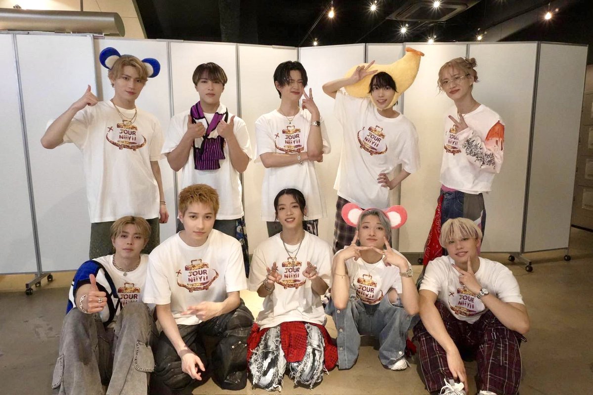 buddiis's tweet photo. 「BUDDiiS Tour 2025 - JOURNiiYⅡ -」
愛知公演2日目✨

本日もありがとうございました🍤

ツアーの中でも進化し続ける
BUDDiiSをこれからも
よろしくお願いします🔥

次回は4/18(金)神奈川公演💨

皆さまにお会いできることを
楽しみにしています😉
#BUDDiiS #バディ 
#BUDDiiS_JOURNiiY2 https://t.co/xS6vQgw6iN