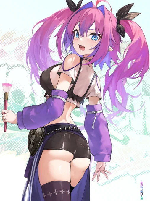 #お気に入りの絵は何度再掲しても良いん～～!ヴィヴィ～!どこみてんねん～!? 