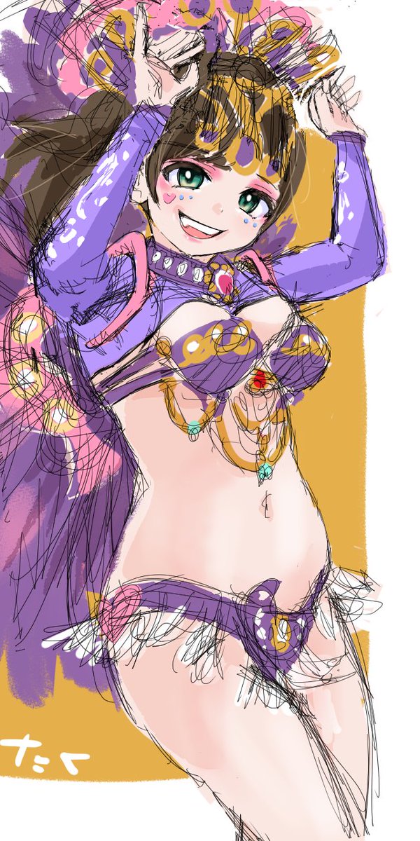 サンバガール💃お気に入り5
余白がいい感じなのでタップ推奨です☺️
#イラスト #illustration 