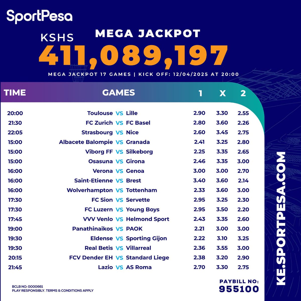 keit_anni's tweet photo. Kamare twitter hapa vipi? The biggest jackpot is calling ... unaeza toka from 0 to Grace 🔥 
Try your betting skills with sport pesa 
#Win411Million 
 Sportpesa Biggest Jackpot In EA https://t.co/SBT6CpSU7U