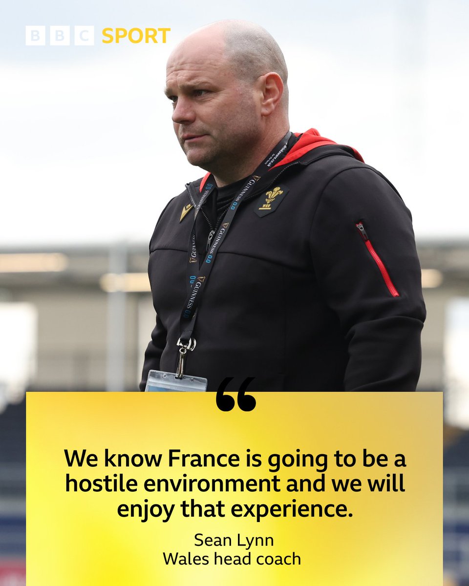 BBC Sport Wales (@bbcsportwales) on Twitter photo Sean Lynn sees his side enjoying a hostile environment at the Stade Amedee-Domenech this afternoon... ๐
โ๏ธ 12:45 BST
๐ซ๐ท France v Wales ๐ด๓ ง๓ ข๓ ท๓ ฌ๓ ณ๓ ฟ
๐บ Watch LIVE on BBC One Wales
๐ป Listen on <a href="/BBCRadioWales/">BBC Radio Wales</a>
๐ฒ Follow on the <a href="/BBCSport/">BBC Sport</a> website/app
#BBCRugby #FRAvWAL Sean Lynn sees his side enjoying a hostile environment at the Stade Amedee-Domenech this afternoon... ๐
โ๏ธ 12:45 BST
๐ซ๐ท France v Wales ๐ด๓ ง๓ ข๓ ท๓ ฌ๓ ณ๓ ฟ
๐บ Watch LIVE on BBC One Wales
๐ป Listen on <a href="/BBCRadioWales/">BBC Radio Wales</a>
๐ฒ Follow on the <a href="/BBCSport/">BBC Sport</a> website/app
#BBCRugby #FRAvWAL
