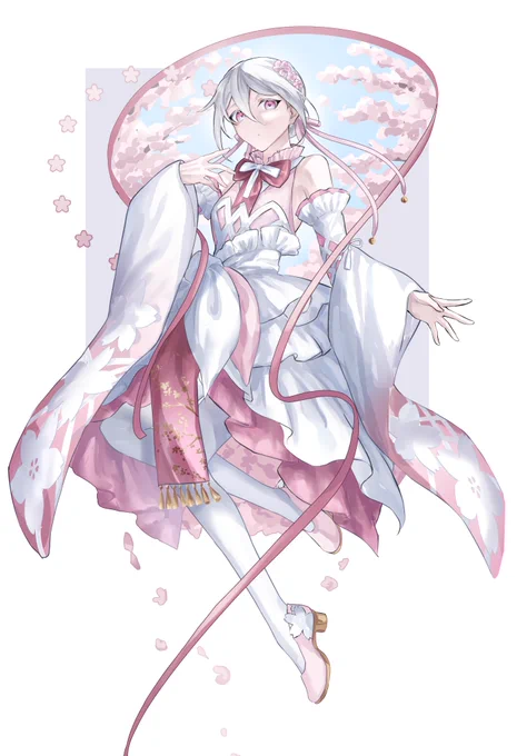 和×桜のドレス 
