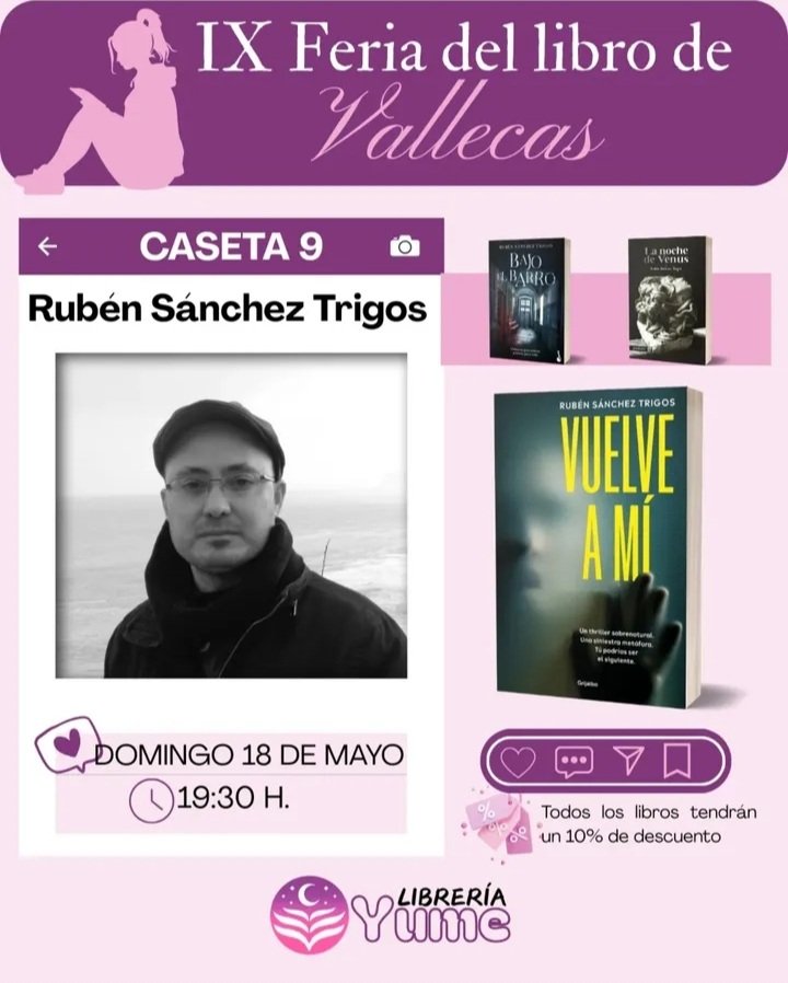 Nos vemos en Vallecas con <a href="/Libreria_Yume/">LibreriaYume</a>.