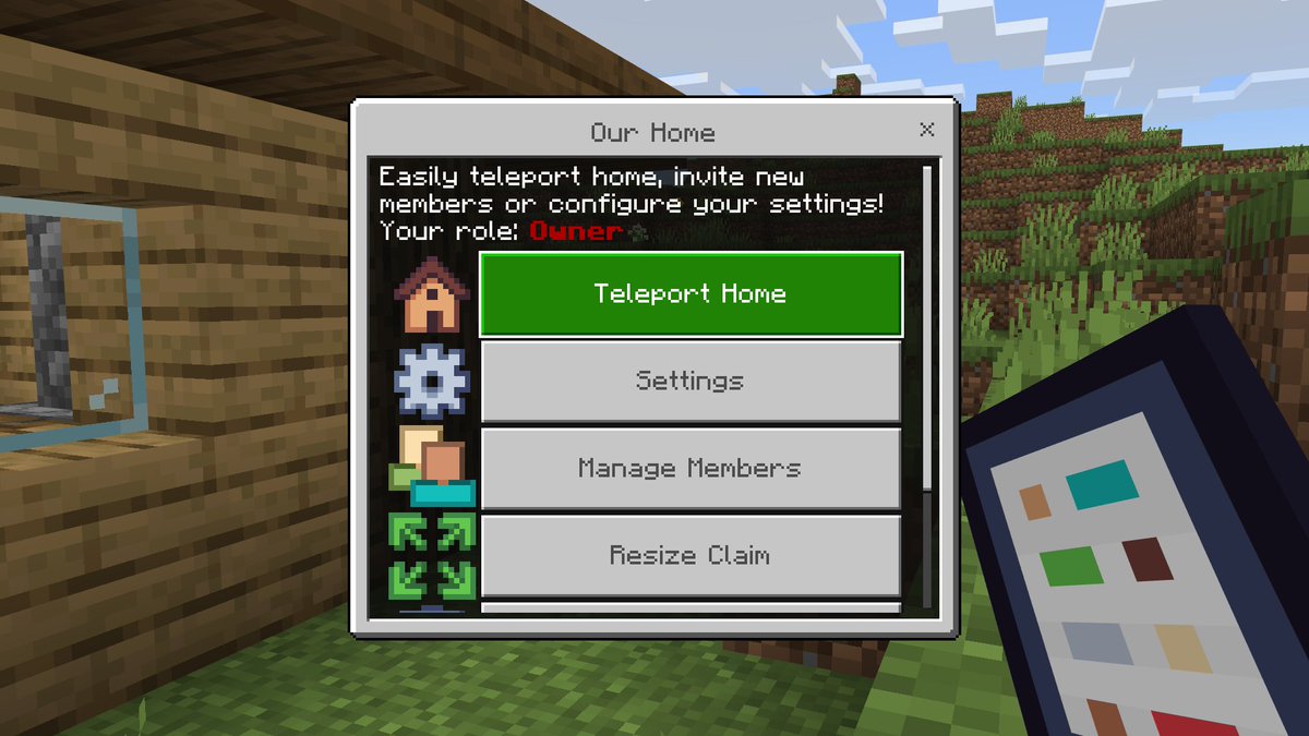 CubicalBV's tweet photo. Protect your bases with Land Claims! Now on the #minecraft marketplace😎 https://t.co/6ttrJpcLt6