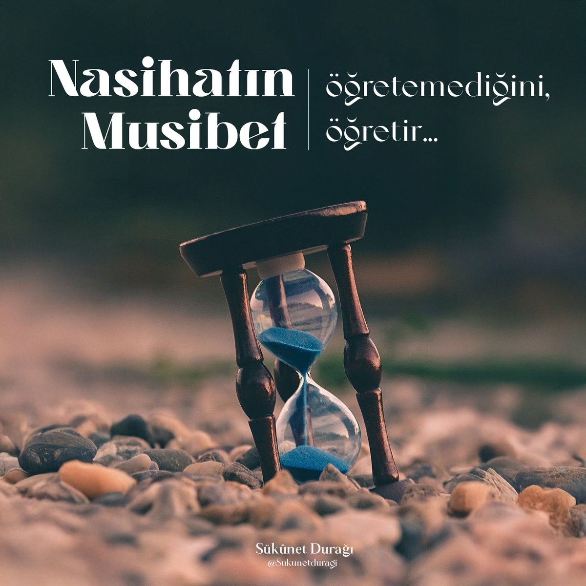 Sukunetduragi's tweet photo. Nasihatın öğretemediğini, musibet öğretir...

#İbret #İmtihan #Tevekkül #Hikmet #Cumartesi https://t.co/3JwkfnU7Tk