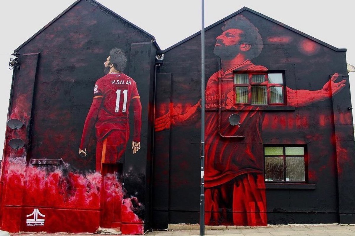 Hotel Anfield | 23 Anfield Rd (@hotelanfield) on Twitter photo Forever honoured to have played a part in bringing Mo Salah’s legendary mural to life! 🙌🏻
It’s a real pride moment for us. And now, with Mo staying put, we’re buzzing even more! 🔥
Artist: <a href="/JohnCulshaw8/">John Culshaw</a> Forever honoured to have played a part in bringing Mo Salah’s legendary mural to life! 🙌🏻
It’s a real pride moment for us. And now, with Mo staying put, we’re buzzing even more! 🔥
Artist: <a href="/JohnCulshaw8/">John Culshaw</a>